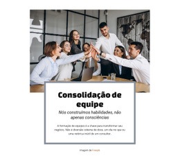 Serviços De Construção De Equipes - Construtor De Sites Profissional