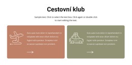 Webová Inspirace Pro Cestovní Klub