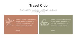 Most Creative Html Code For Travel Club