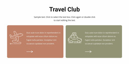 Travel Club - HTML Generator