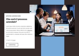 Processo Di Business - Miglior Modello HTML