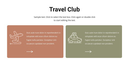 Travel Club - Free Joomla Page Builder