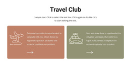 Travel Club - Free Templates