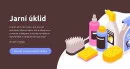 Jarní Úklid – Šablona Vstupní Stránky