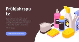 Frühjahrsputz – Online-Mockup