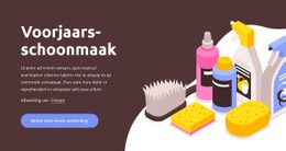 Voorjaars-Schoonmaak - Eenvoudig Te Gebruiken HTML5-Sjabloon