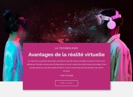 Les Principaux Avantages - HTML Layout Builder