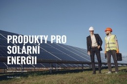 Solar Energy Products