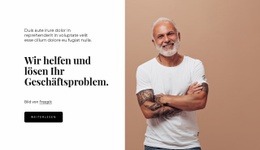 Fantastisches Website-Design Für Probleme Lösen