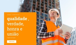 Conceitos De Construção - Design Simples