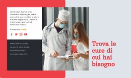 Medico Sanitario E Medico - Mockup Di Sito Web Multiuso Creativo