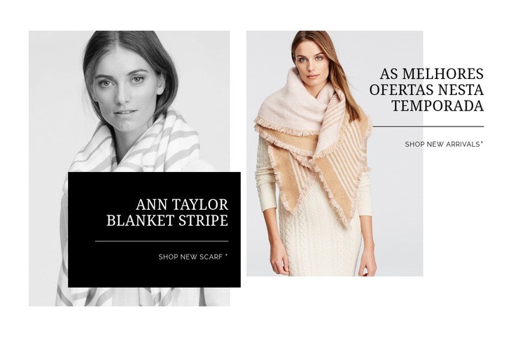 Jaquetas da moda Design do site