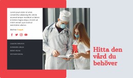 Vård- Och Medicinläkare - Gratis HTML-Mall