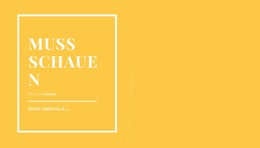 Sommer-Outfit-Ideen Zielseitenvorlage