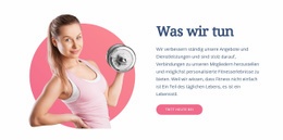 Funktionelle Fitnessübungen - Build HTML Website