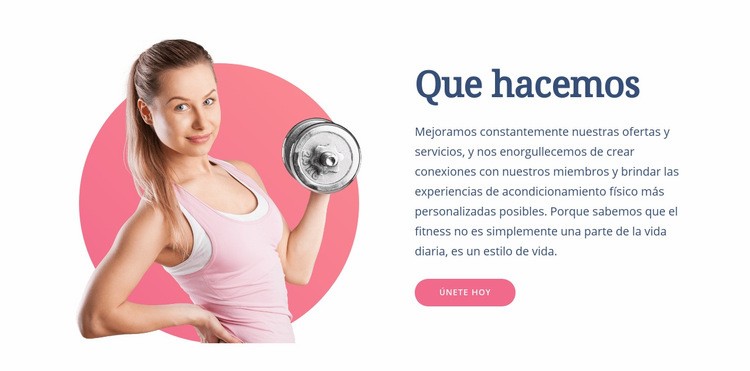 Ejercicios de fitness funcional Creador de sitios web HTML