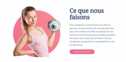 Exercices De Fitness Fonctionnels - Build HTML Website