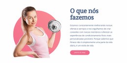 Exercícios De Aptidão Funcional - Página Inicial De Arrastar E Soltar