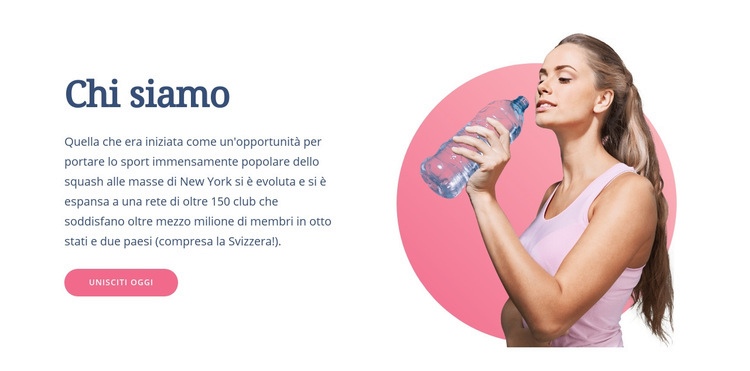 Come allenare il tuo corpo Mockup del sito web