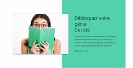 Débloquez Votre Génie - Meilleure Maquette De Site Web