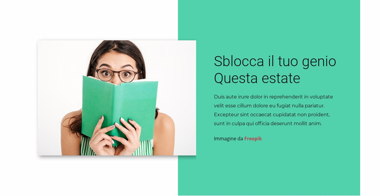 Sblocca il tuo genio Modello Joomla