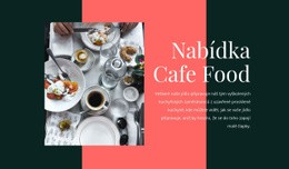 Cafe Food Menu – Nejlepší Design Webových Stránek