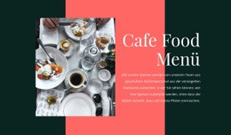 Cafe Essen Menü - Bestes Website-Design