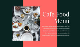 Cafe Essen Menü – Benutzerdefiniertes WordPress-Theme