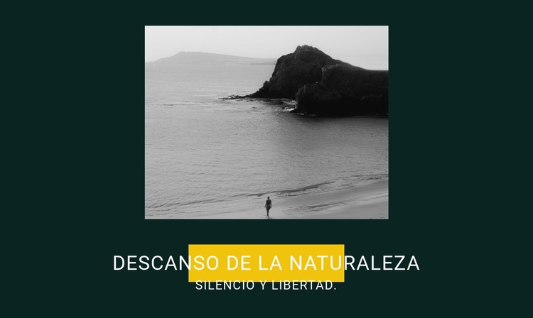 Silencio y libertad Página de destino