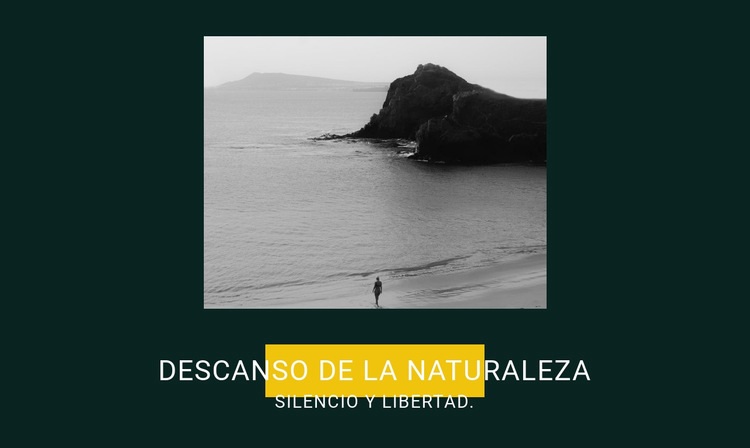 Silencio y libertad Plantilla