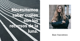 Inspiración Del Sitio Web Para Recursos De La Luna