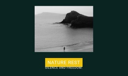 Silence And Freedom - Beautiful Html Code