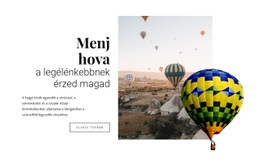 Túrák Hőlégballonnal – Online Sablonok