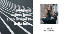 Il Mockup Del Sito Web Più Creativo Per Risorse Della Luna