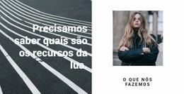 Recursos Da Lua - Layout Múltiplo