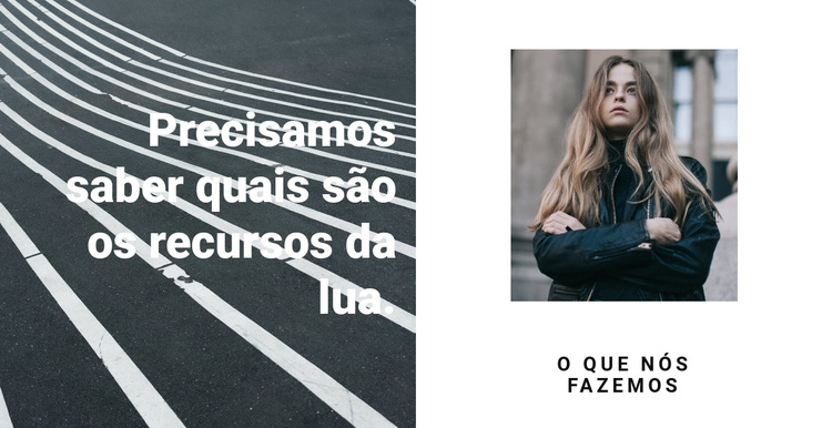 Recursos da lua Tema WordPress