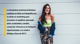 Sobre Tu Compañera De Moda - Creador De Sitios Web Sencillo