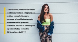 Diseño De Sitio Web Sobre Tu Compañera De Moda Para Cualquier Dispositivo