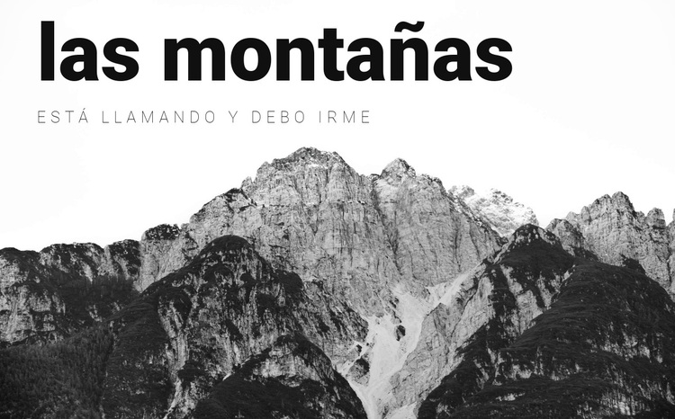 Trekkings exclusivos Tema de WordPress