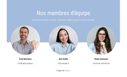 Nous Sommes Une Équipe Soudée Aspect Professionnel