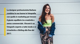 Del Tuo Compagno Di Moda - Costruttore Di Siti Web Facile