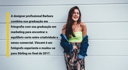 Sobre Seu Companheiro De Moda - Construtor De Sites Fáceis