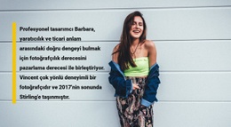 Moda Arkadaşın Hakkında - Açılış Sayfası Ilhamı