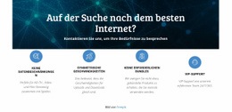 Schnelle Internet-Einrichtung - Anpassbares Professionelles Design