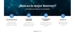 Configuración Rápida De Internet - Plantilla De Funcionalidad De Una Página