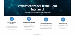 Configuration Internet Rapide - Modèle Joomla Gratuit