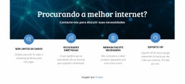 Configuração Rápida De Internet - Modelo De Site Gratuito