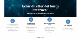 Snabb Internet -Installation - Gratis Webbplatsmall