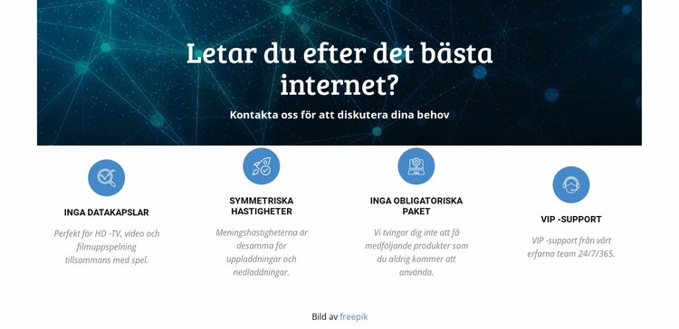 Snabb Internet -installation WordPress -tema