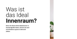 Ideales Design Für Sie - Inspiration Für Website-Design